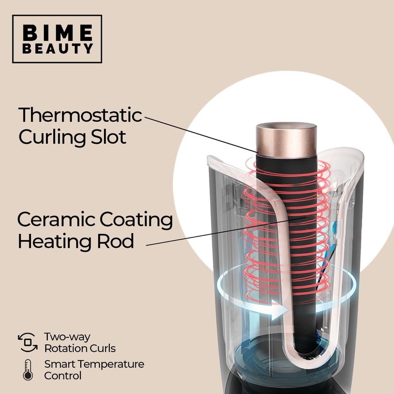 Bime Beauty Curl Me Perfection Automatic Hair Curler | Automatic