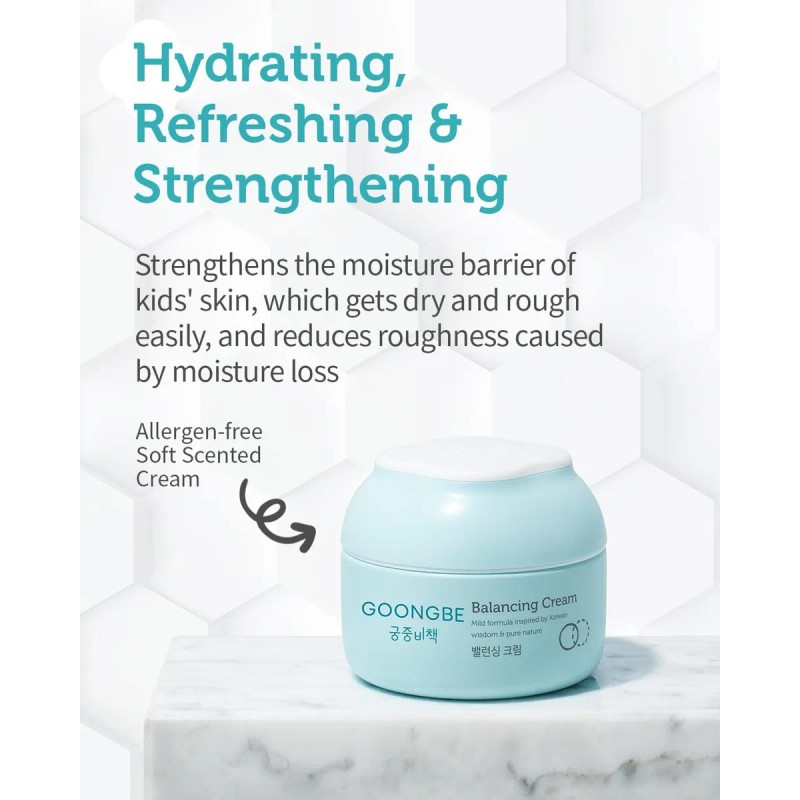 Crema Equilibrante Para Niños - Hidratante Corporal Coreano