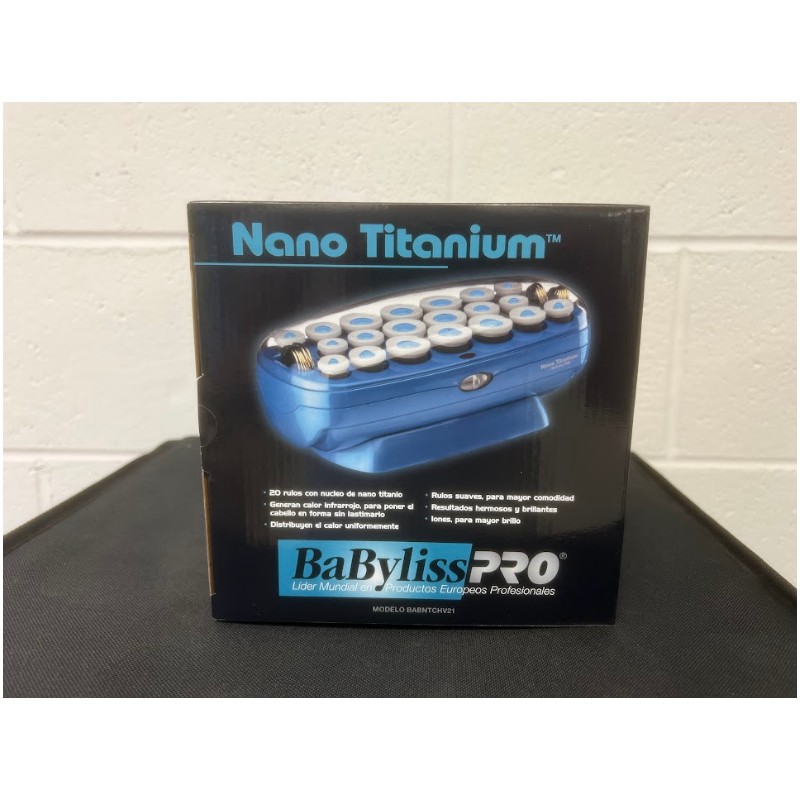 BaByliss PRO Nano Titanium Roller Hairsetter 20 Roller Set Far