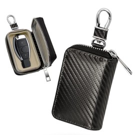 Faraday Pouch for Car Keys,Car Key Signal Blocker Pouch for Car Key RFID Signal Blocking Key Fob Protector Anti-Theft Keyless Bag