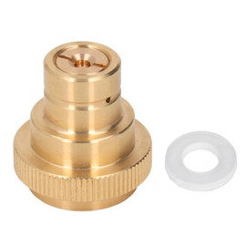 Quick CO2 Adapter for Soda Water Sparkling Water Maker Connecting CO2 Cylinder with TR21 4 Female Thread for DUO Terra Art