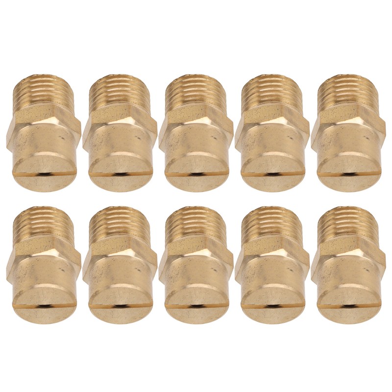 10PCS Directional Slot Nozzle Brass Cooling Misting Rustproof Heat Resistant