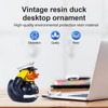 YUHATRG Veteran Tribute Duck Resin Military Army Figurine Funny Desk