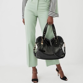 Purses And Wallets Set For Women Tote Handbags Large Hobo Bag Purse With Wallet 3PCS Black