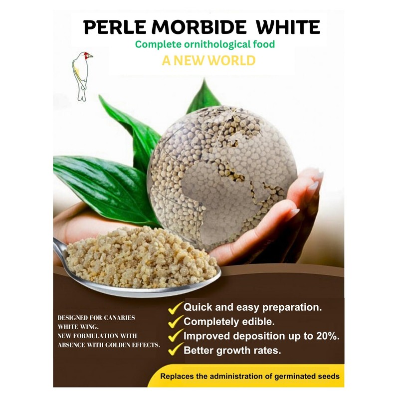 Perle Morbide White (5 pounds), creates an exquisite mixture with