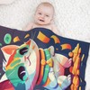 E-RIDES Small Blanket - Kawaii Cat in Gambling Blanket Throw
