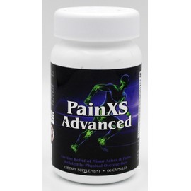 08/2025 PainXS Advanced  x  60 CAPSULES (For the Relief of Minor Aches & Pains)