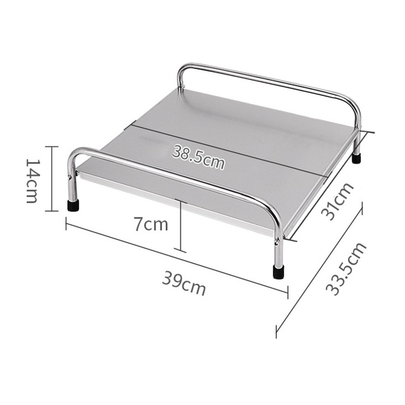 Induction Cooker Bracket Stainless Steel Electric Stove Storage Stand Space