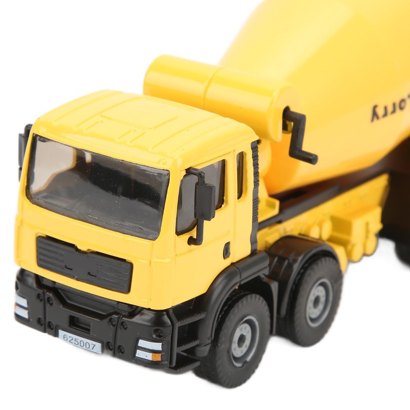 1:50 Concrete Mixer Truck Model Simulation Alloy Engineering Transport Vehicle