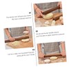 Zerodeko Practical Wooden Rolling Pin for Dough Pizza Making Solid