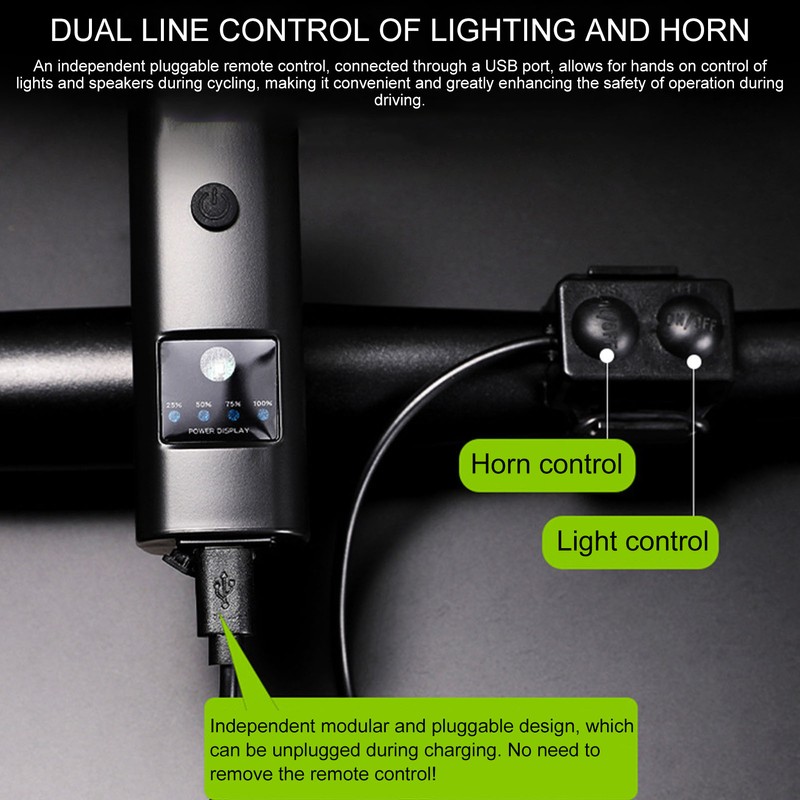 Rechargeable Bike Front Headlight Rechargeable Bicycle Lights Set Bike Front