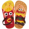 Skater SDBE15-A Kids' Flip Flops, 5.9 inches (15 cm), Burger