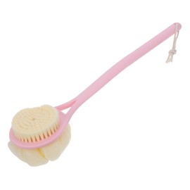 PACKOVE Long Handle Back Scrubber Brush for Shower Bath with Thick Soft Bristles Body Scrubber for Exfoliating and Massage Portable Bath Supply for Men and Women