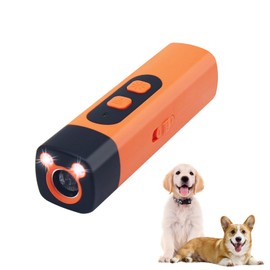 Horuili Portable Ultrasonic Dog Trainer Anti Bark Device with LED Lighting - Anti-Bark Device, Gentle Training for Indoor and Outdoor Use