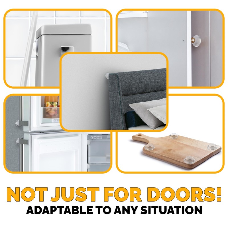 Ducki Door Stop Wall Protector | Self Adhesive Door Knob