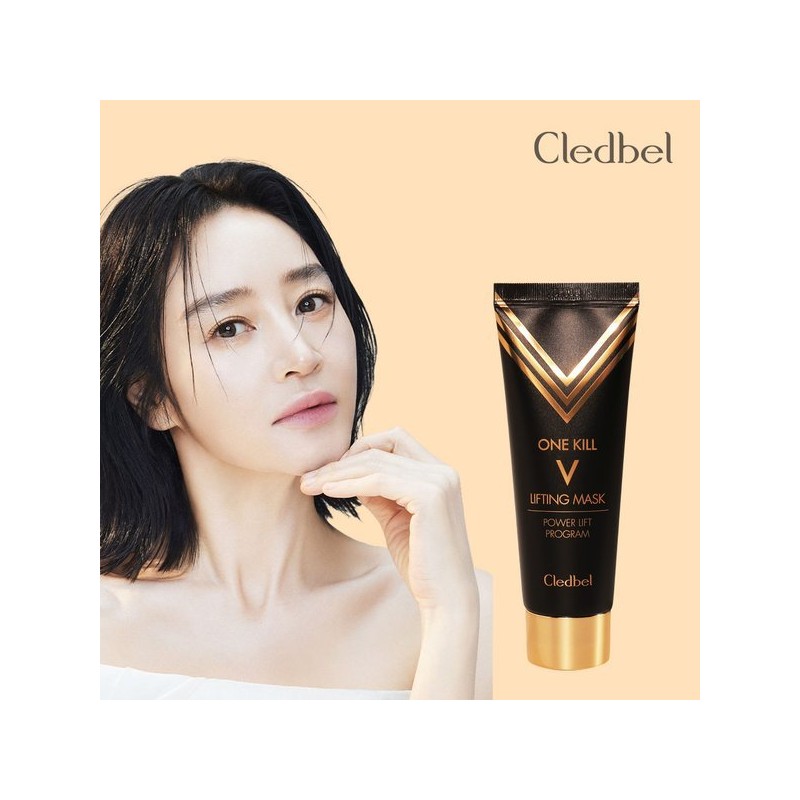 Cledbel (Cledbel)끌레드벨 원킬 브이 리프팅 마스크 70ml 블랙 /랩핑 래핑마스크