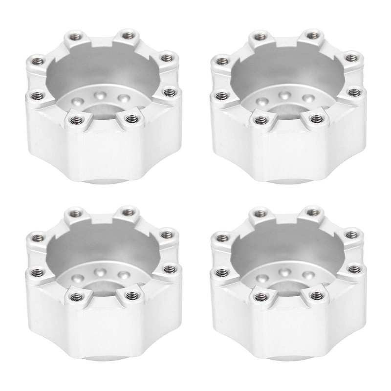 4pcs 17mm Hex Adapter Professional Aluminum Alloy Fine Machined 3.8
