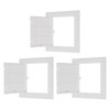 PATIKIL 150x150mm Access Panel, 3Pcs ABS Plastic Panels for Inspection