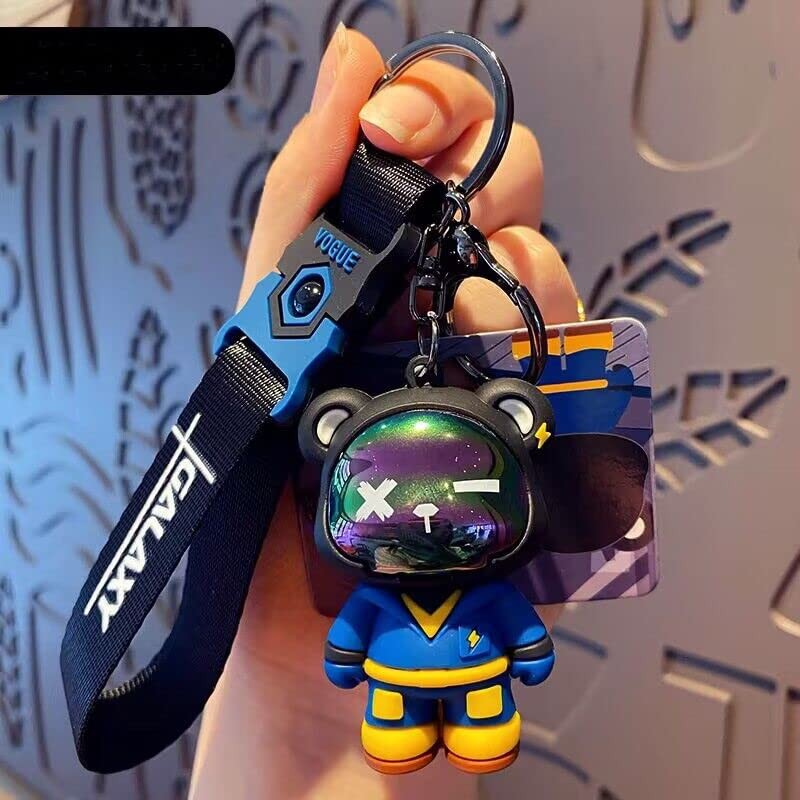 AIXUAN Tide Cool Inazuma Keychain Unique Bag Strap Female Detailed