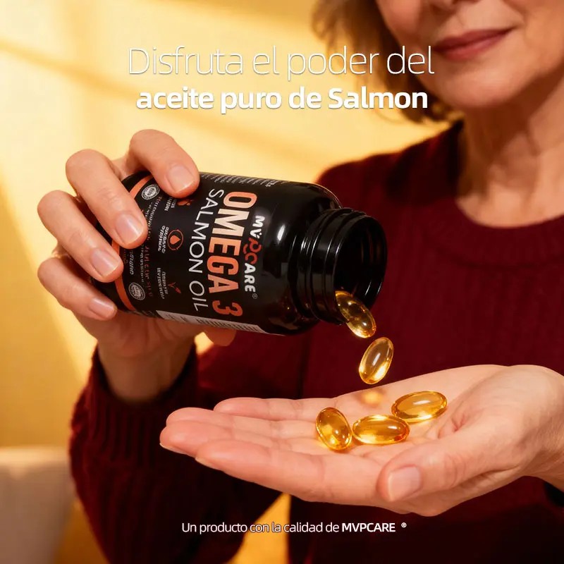Natural Ultimate Omega Capsulas Nordic 1000mg Mvpcare Sabor