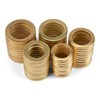 Fitschenringe Set of 50 Pieces Diameter 9, 10, 11, 12,
