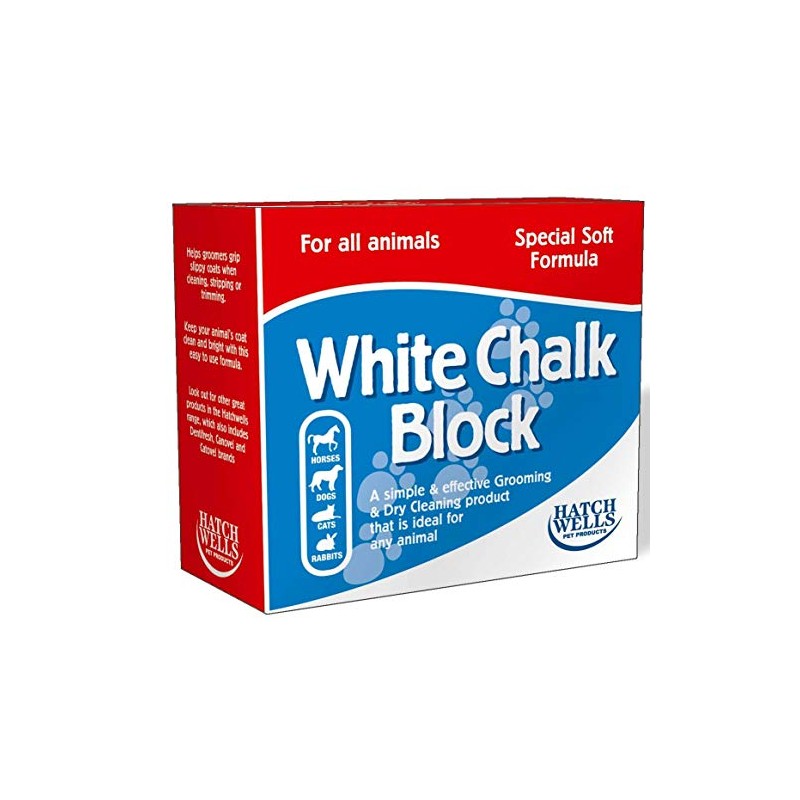 Hatchwells Unisex's HTW0005 White Chalk Block, Clear, Regular
