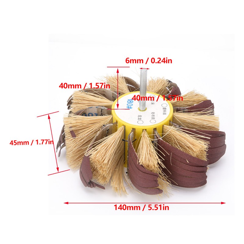 Sisal Buffing Wheel Manual Electric Drill Sisal Emery Cloth Polishing