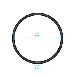 Cutetool(6PCS) SX220Z2 Bulkhead O-Ring Compatible with Hayward Max-Flo II, Max-Flo VS, Pro-Grid, SwimClear Pool Filters Bulkhead and Diffuser SX220Z2 O-649 O-Ring Seal Replace