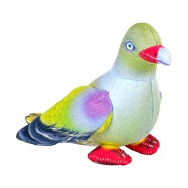 Wild Republic Rainforest African Green Pigeon, Stuffed Animal, 4.5 inch, Plush Toy, Fill is Spun Recycled Water Bottles