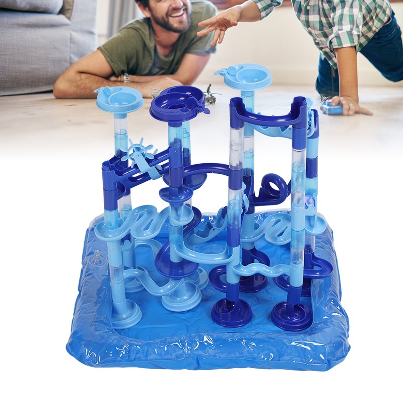 Marble Run Sets Funnel Slide DIY Water Play Marble Run