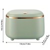 AIMALL Self-Designed Light Luxury Desktop Trash Can – Oval Storage