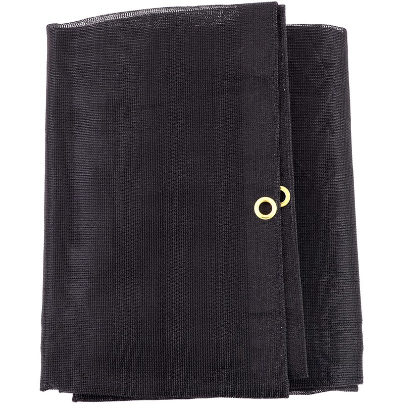 Kotap 8 x 14 Ft. Shade/Truck Black Mesh Tarp for