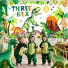 Three Rex Birthday Party Decorations Boy Dinosaur 3rd Birthday Party