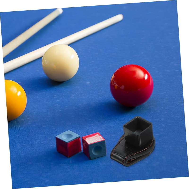 FOMIYES Pool Chalk Holder Durable Billiard Chalk Storage Organizer for