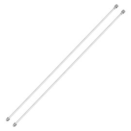 uxcell 2 Pcs Airless Paint Sprayer Extension Rod 30"x0.47" Extension Spray Gun Paint Stainless Steel Interface Universal Replacement Tool for Airless Sprayer