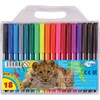 CENTRUM Fiber Colouring Pen (Pack of 18)