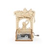 DIY Wooden 3D Assembly Puzzle Manual Music Box Christmas Fireplace
