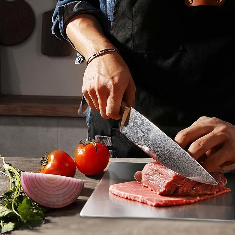 Titanium Cutting Board, Tabla de Cortar de Acero Inoxidable
