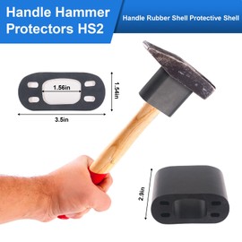 GGTE Hammer Handle Protector for Sledge Hammer and Axes,Hammer Saver Prevents Overstrike Damage to Handles