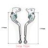 NICEDOLL CNC Clutch Brake Levers Compatible with RE Himalayan 450
