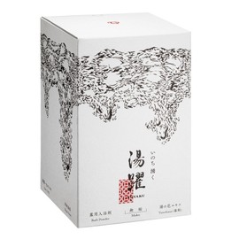 Decoction glaze bath salts, plain cosmetic box, 60g x 7 packets, unscented transparent bath, Beppu hot spring bath / 탕약 유약 입욕제 무구 화장품 상자 60g×7포입 무향료 투명탕 벳푸 온천탕의