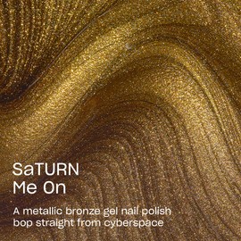 OPI GelColor, Brown Nail Polish, Up to 3 Weeks of Wear, Smudge Proof, Cures in 30 Seconds, Fall '24, Metallic Mega Mix Collection, SaTURN Me On, 0.5 Fl Oz