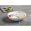 Mud Pie Circa Chip And Dip Bowl Set, White dish