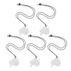 5Pcs Chew Necklace Food Grade Silicone Chewing Pendant for Toddlers