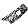 ECOTRIC Front Upper Bumper Grille Grill Compatible with 2014-2016 Lexus