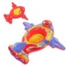 Airship Inflatable Pool Float Multifunctional Floating Swimming Raft with Steering
