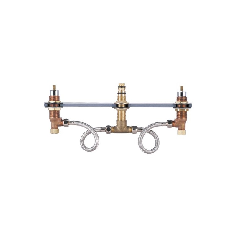 Olympia P-1131B Two Handle Roman Tub Valve Set in
