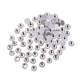 TEHAUX Rhinestones 72pcs Flatback Crystal Rhinestones Perfect for Nail Art Craft Projects