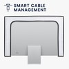 kwmobile Protective Case Compatible with 20-22 Inch Monitor - Case