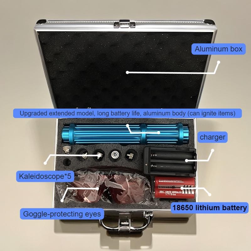 Outdoor safety device emergency flashlight, 1.5w moon pointer Lighting -